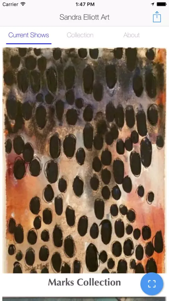 Captures d'écran de Sandra Elliott Art