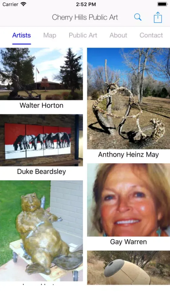 Captures d'écran de Cherry Hills Public Art