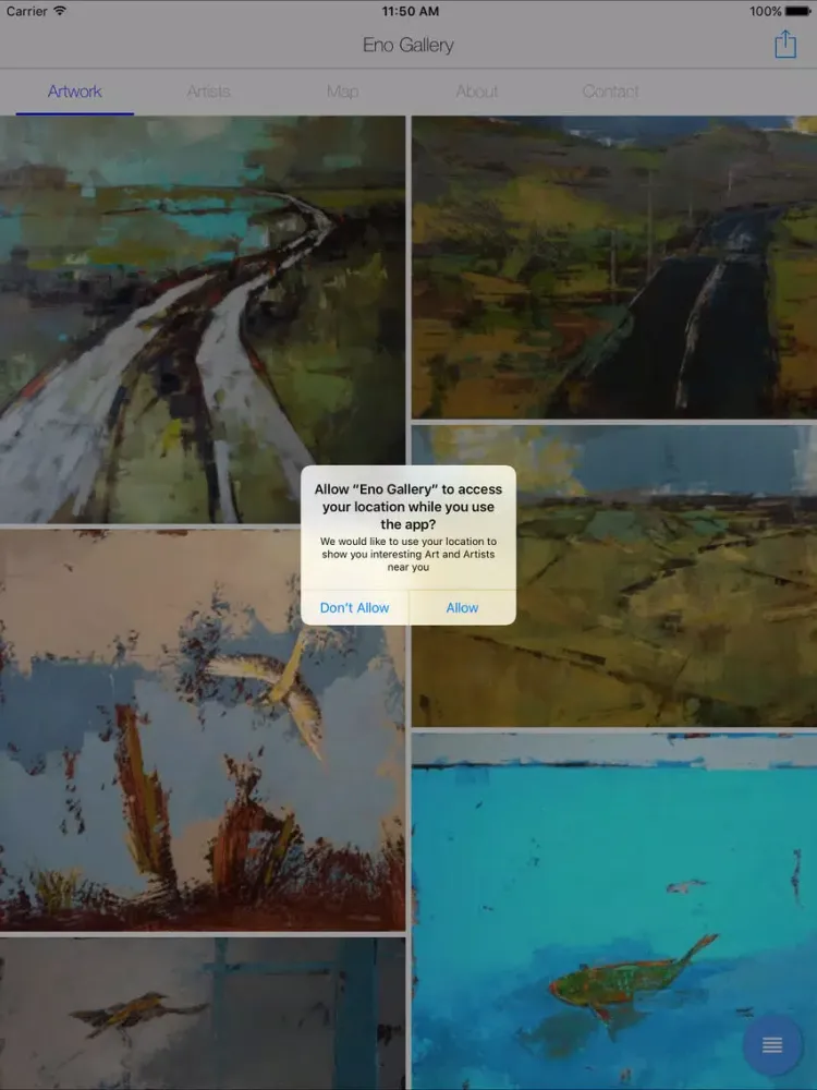 صور Eno Gallery App iPad 