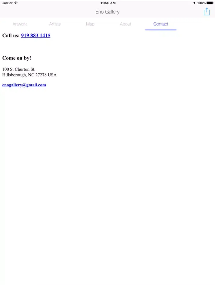 صور Eno Gallery App iPad 