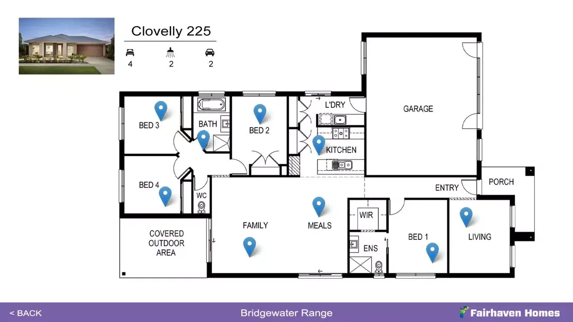 Tangkapan skrin Fairhaven Homes – 3D View