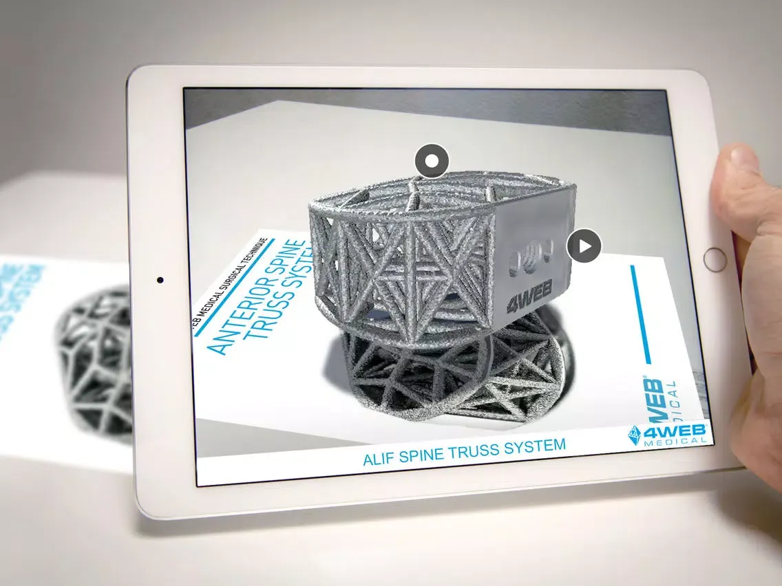 LifeHealthcare AR iPad 應用截圖