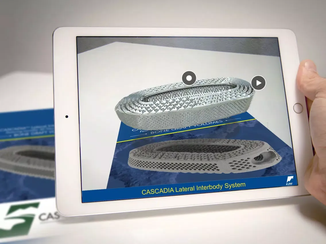 LifeHealthcare AR iPad 應用截圖