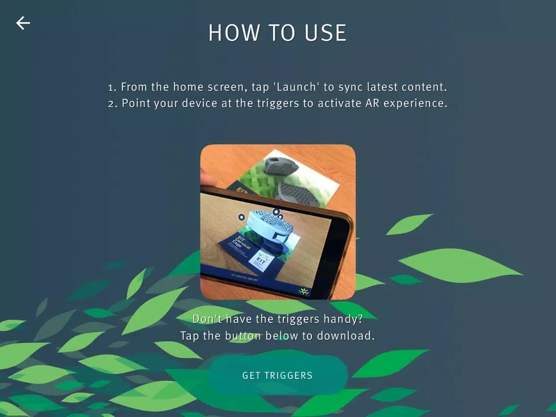 LifeHealthcare AR iPad 應用截圖