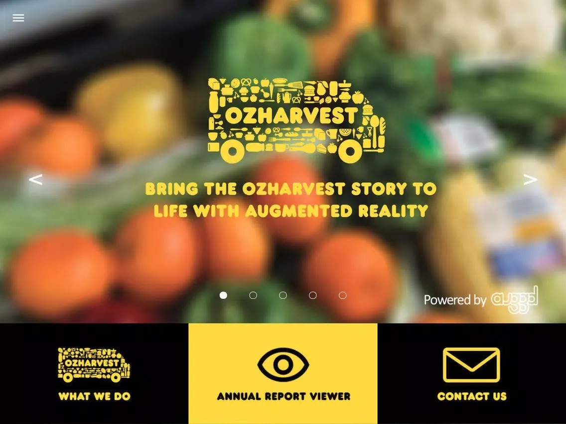 OzHarvest iPad 应用截图