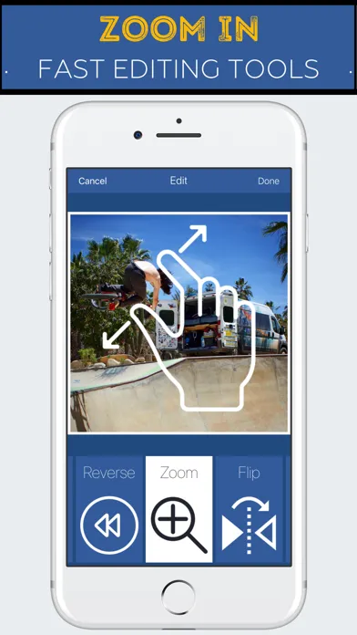 Captures d'écran de Clippy: Video Editor Edit Tool