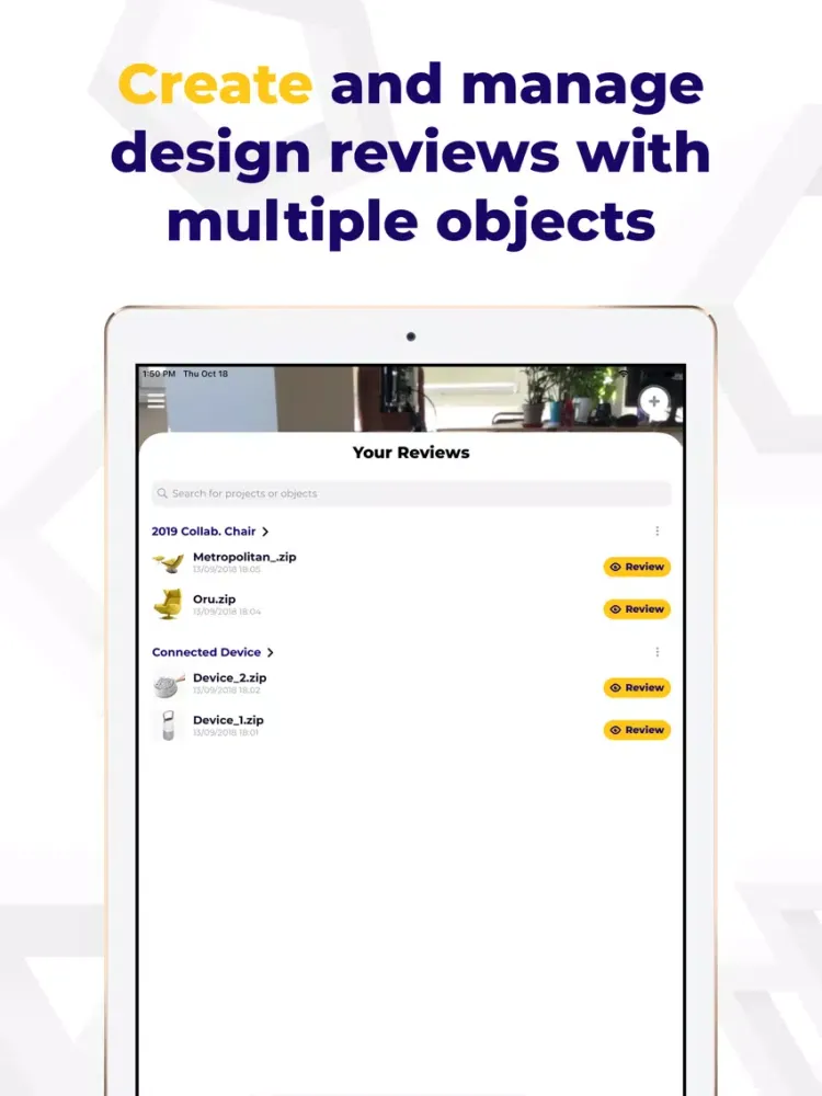 صور Augmented Review iPad 