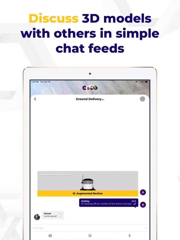 صور Augmented Review iPad 