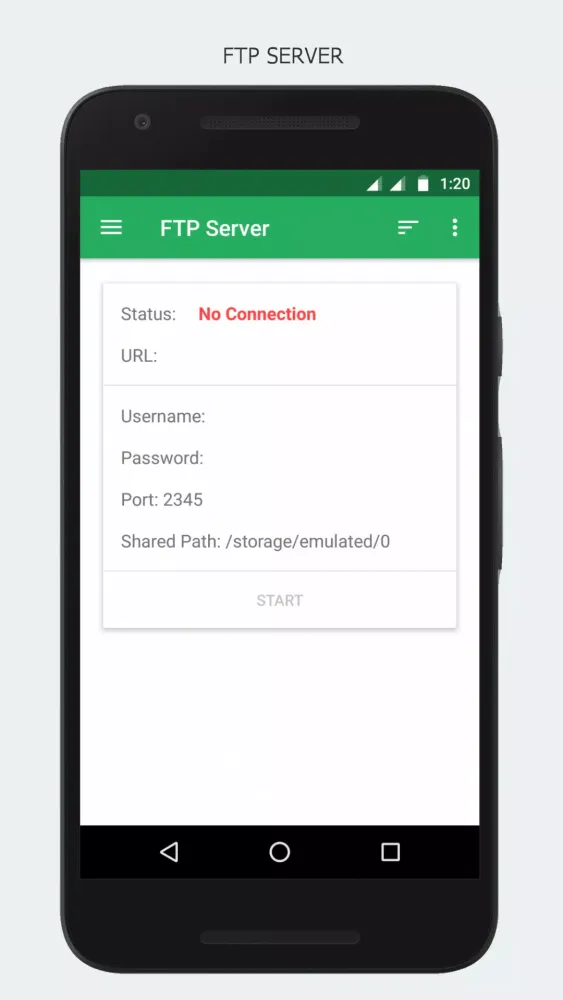 Zrzuty ekranu File Manager
