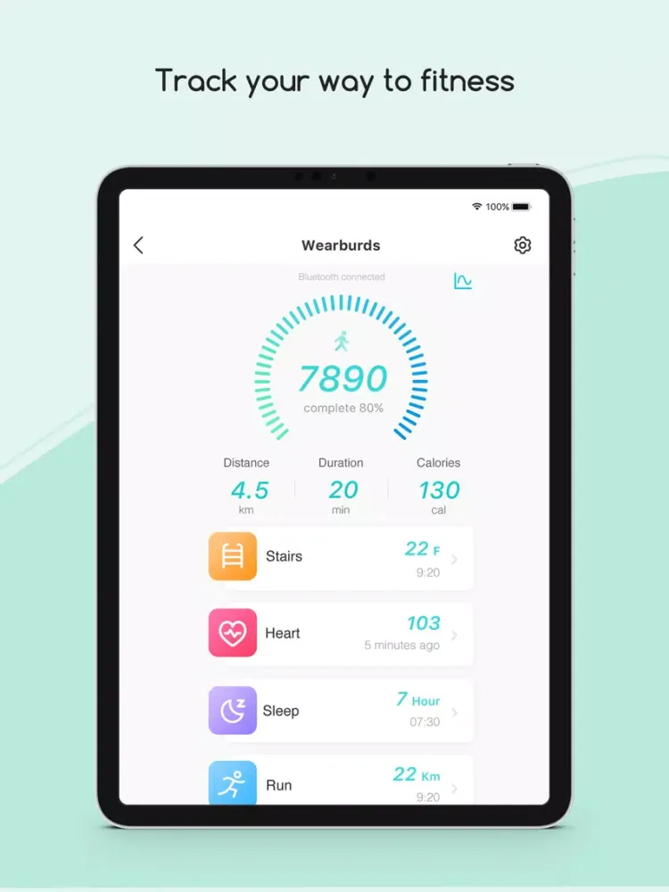 Zrzuty ekranu Aipower iPad 