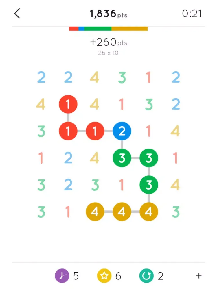 Screenshot di 1 Up: a number game iPad 