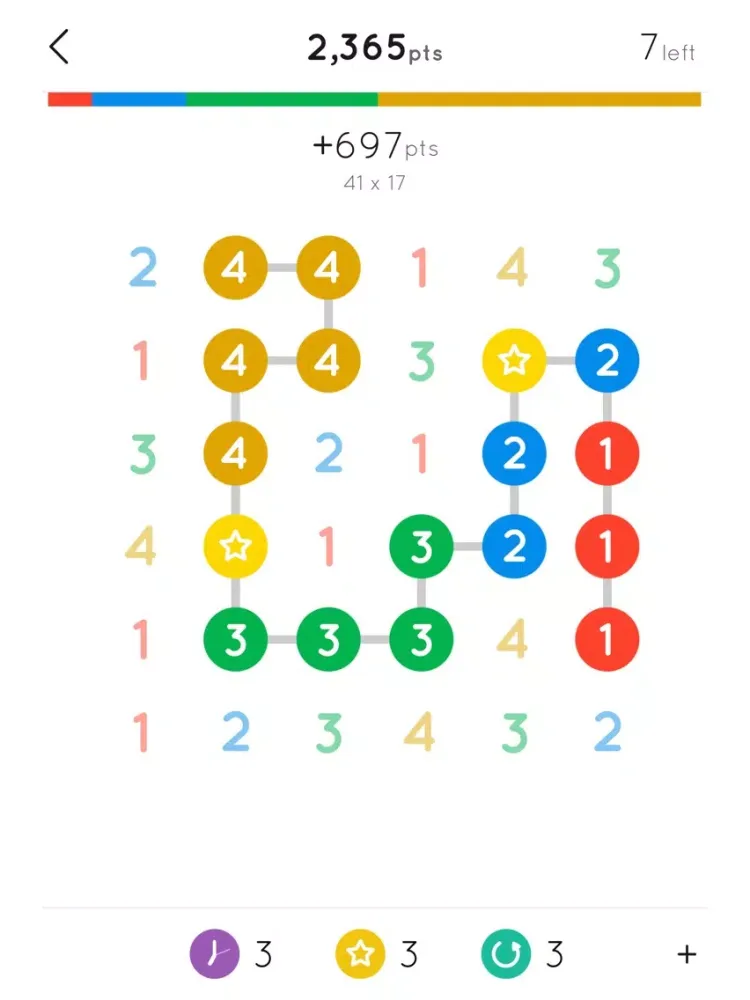 Screenshot di 1 Up: a number game iPad 