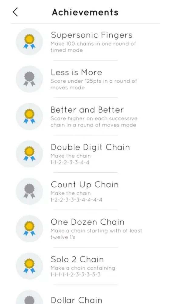 Screenshot di 1 Up: a number game