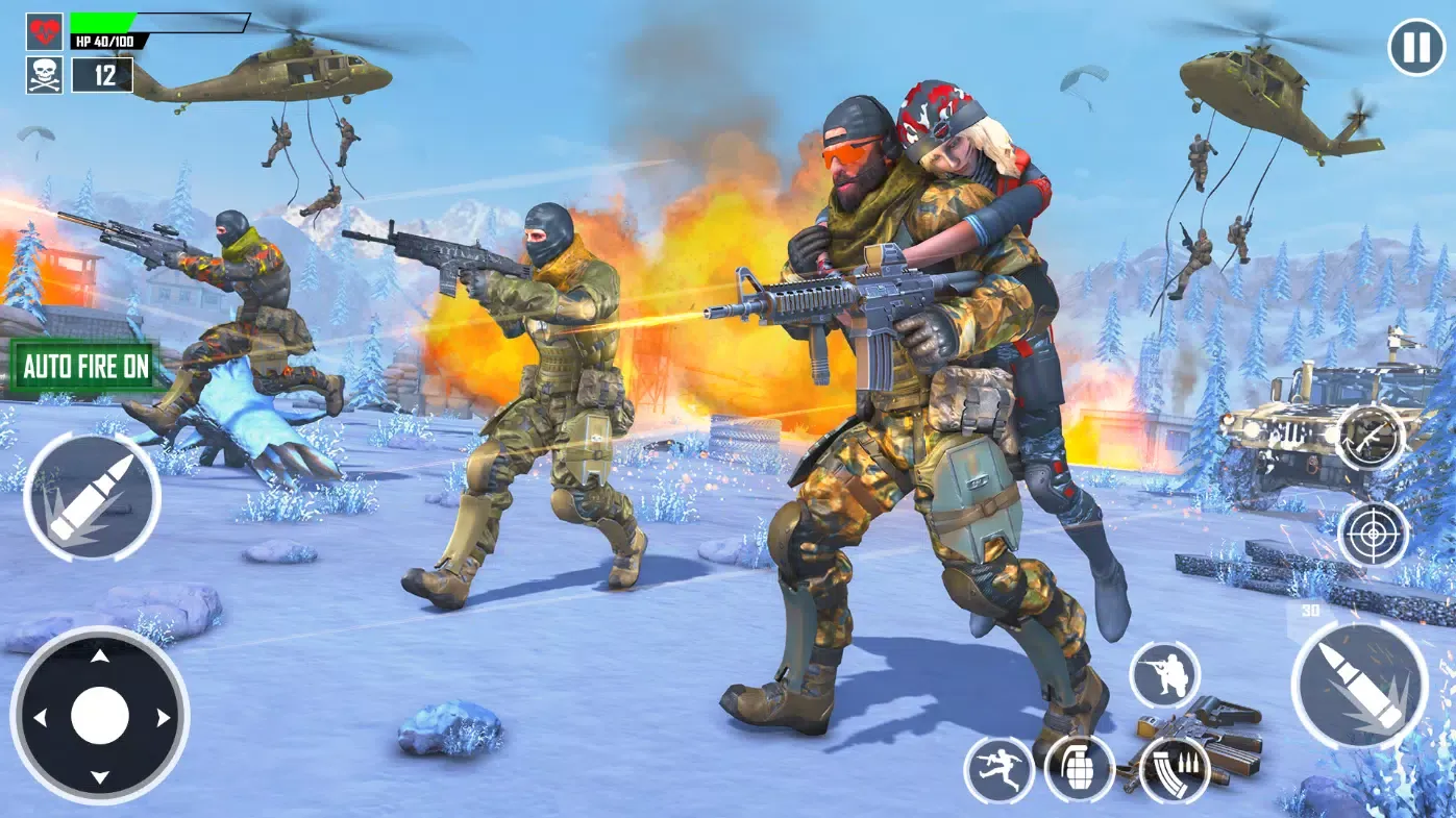 ภาพหน้าจอของ New Shooting Games 2023 Gun Games Offline