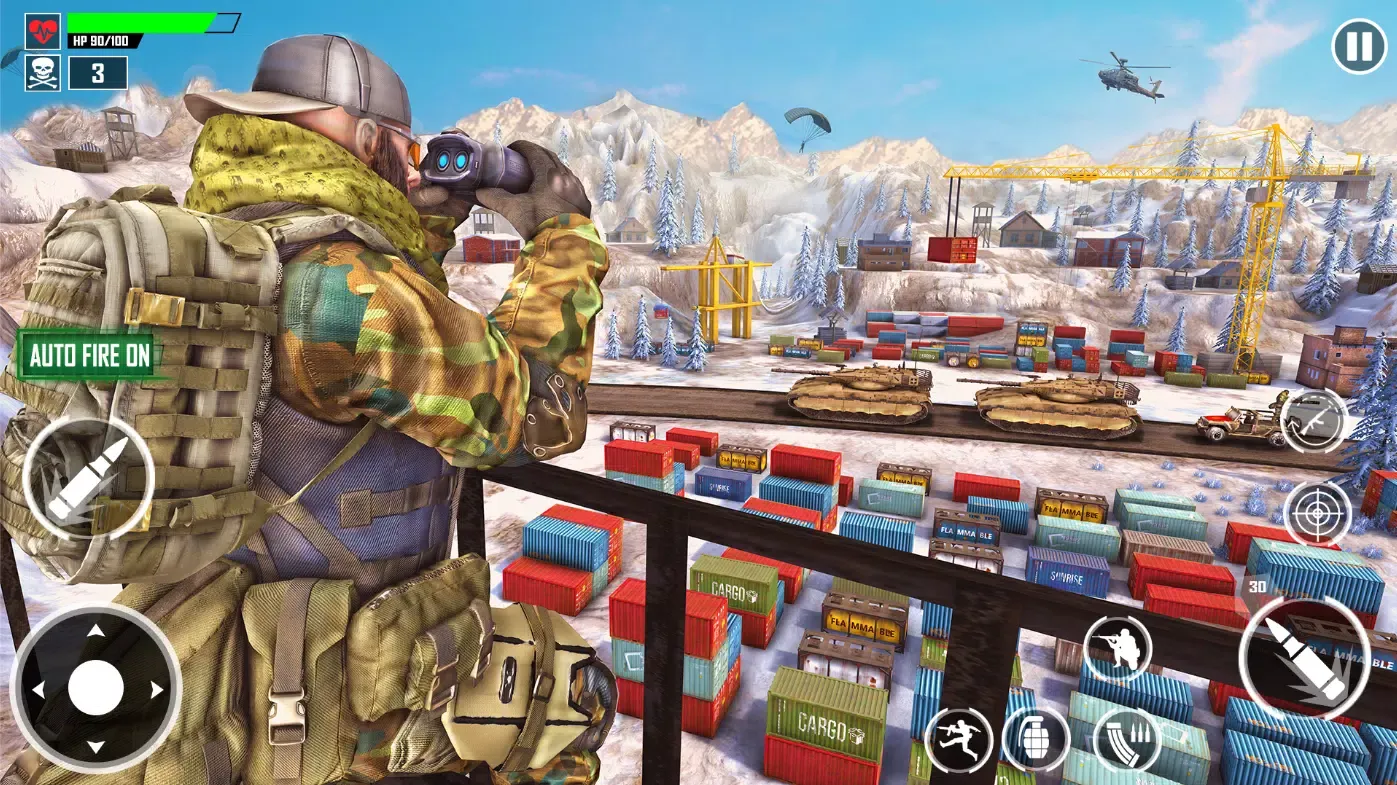 ภาพหน้าจอของ New Shooting Games 2023 Gun Games Offline