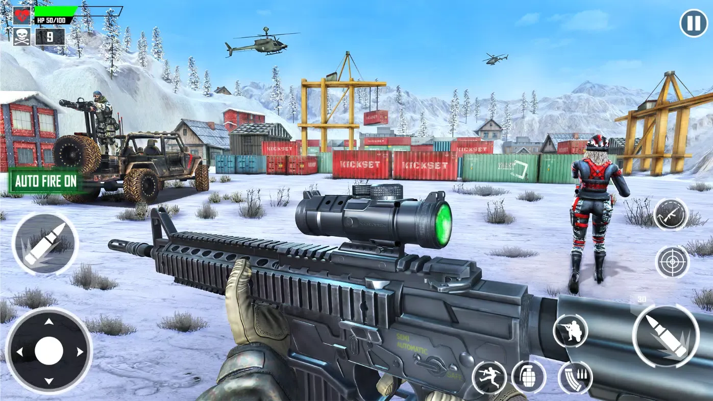 ภาพหน้าจอของ New Shooting Games 2023 Gun Games Offline
