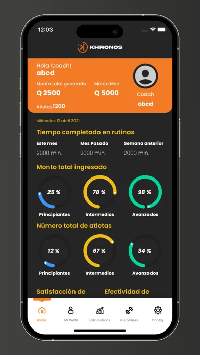 تصاویر Khronos Coach App