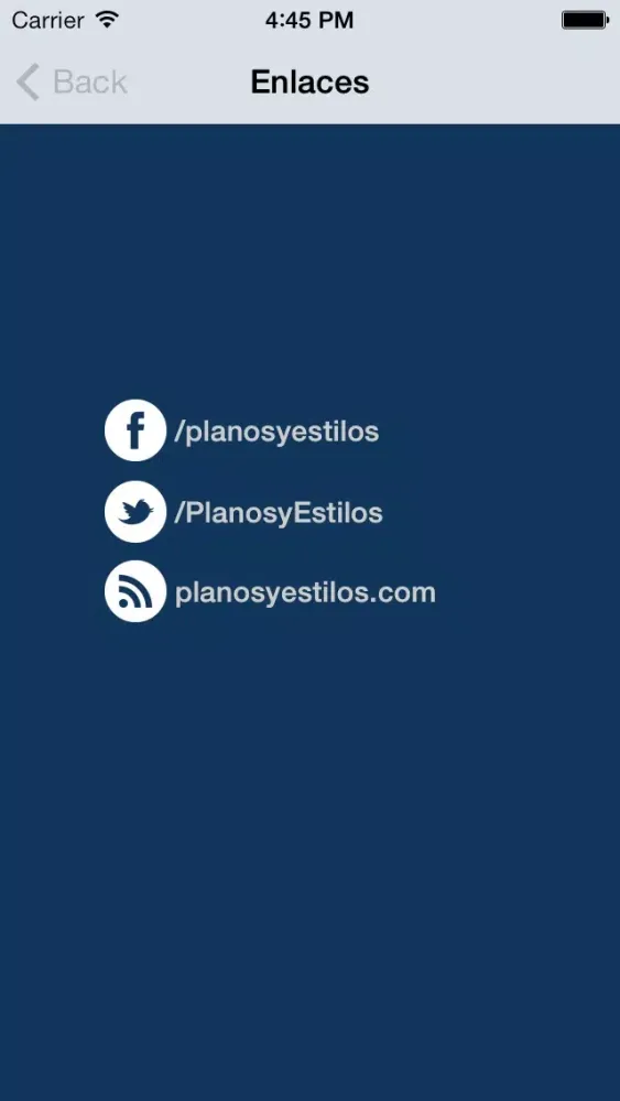 Скриншоты Planos y Estilos