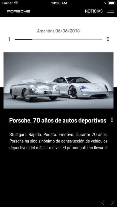 Porsche Service Argentina Ekran Görüntüleri