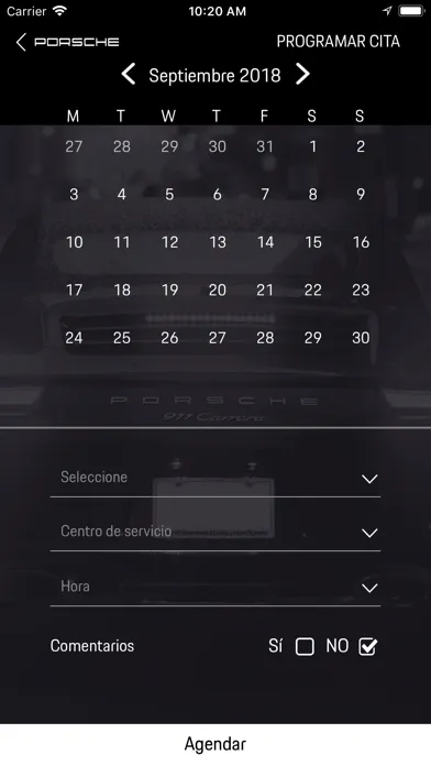 Porsche Service Argentina Ekran Görüntüleri