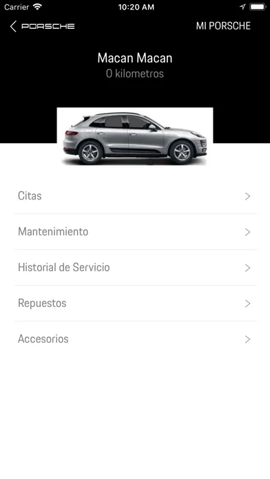 Porsche Service Argentina Ekran Görüntüleri