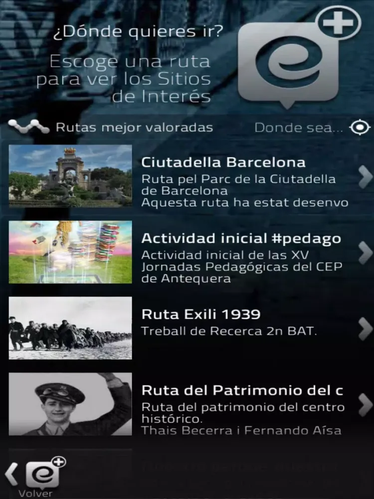 ภาพหน้าจอของ Espira Geo iPad 