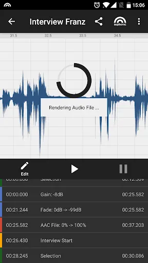 Auphonic Edit স্ক্রিনশট
