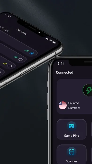 Capturas de tela do VPN ◦◦
