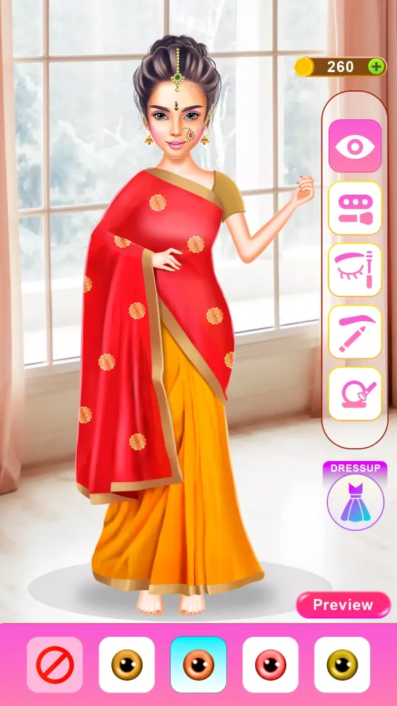Zrzuty ekranu Indian Wedding Dress-up