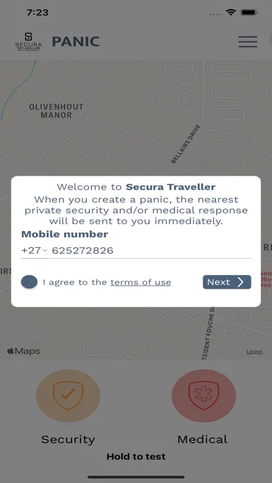 Secura Traveller应用截图