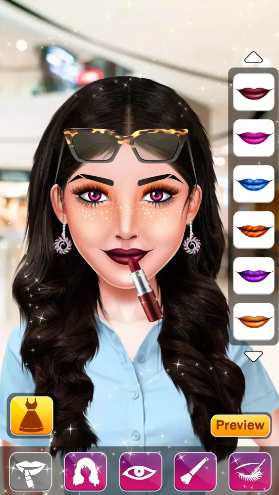 Fashion idol makeup dressup Screenshots