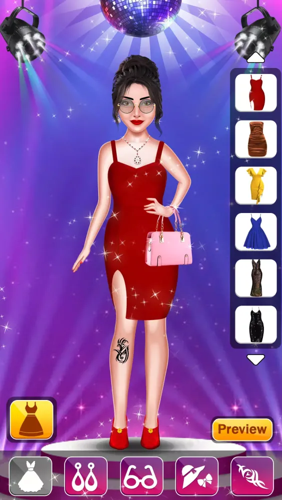 Fashion idol makeup dressup Screenshots