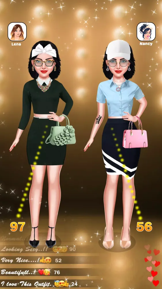 Fashion idol makeup dressup Screenshots