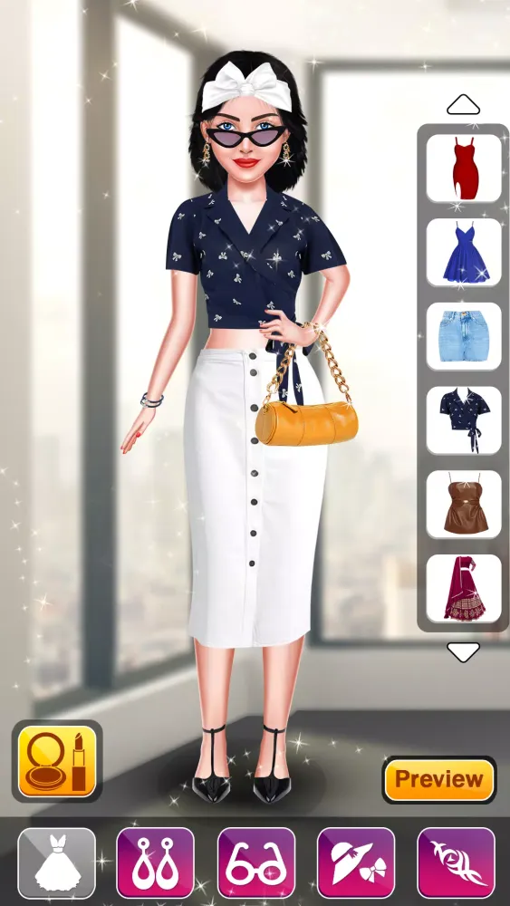 Fashion idol makeup dressup Screenshots