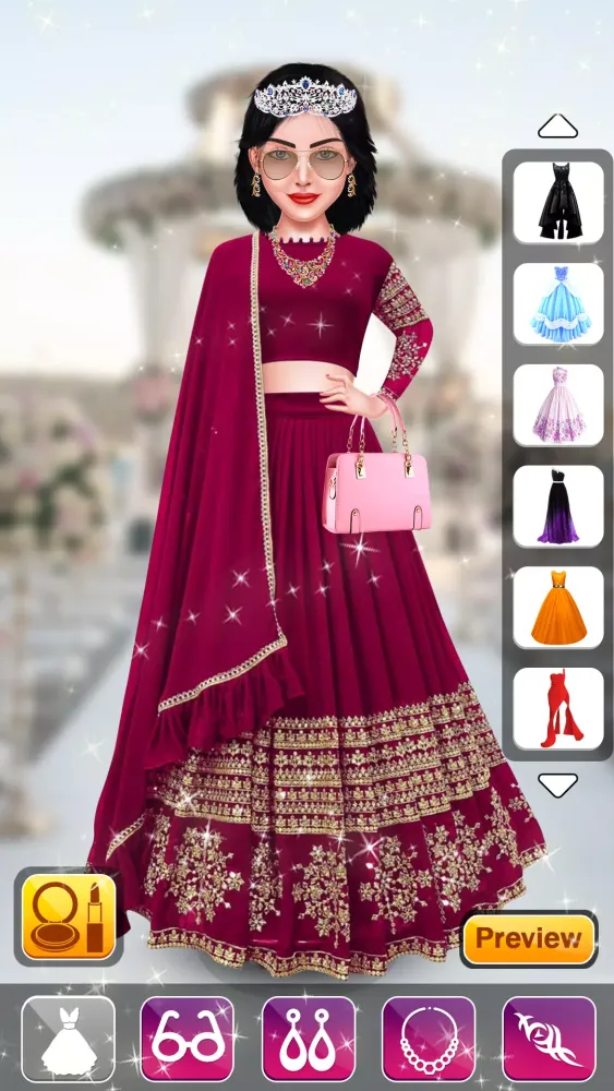 Fashion idol makeup dressup Screenshots
