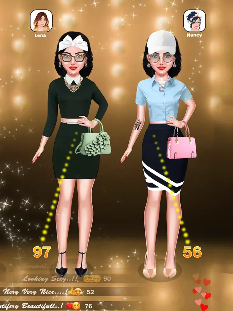 Fashion idol makeup dressup Screenshots