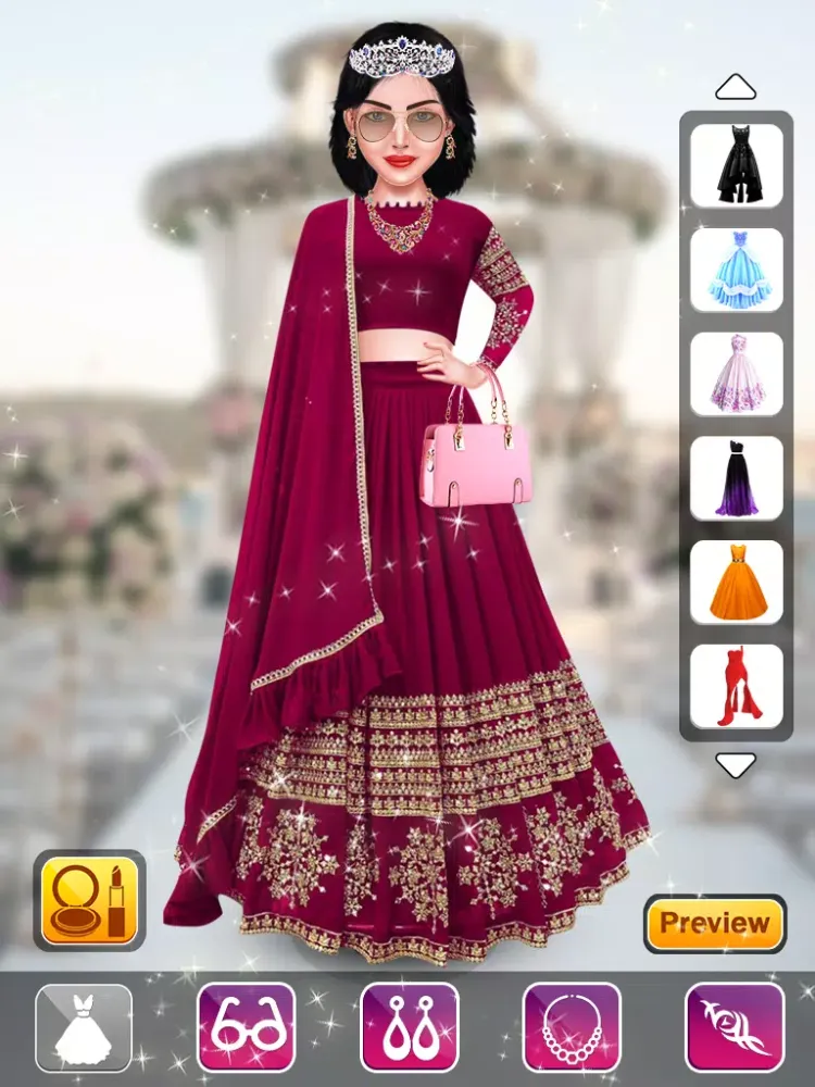 Fashion idol makeup dressup Screenshots