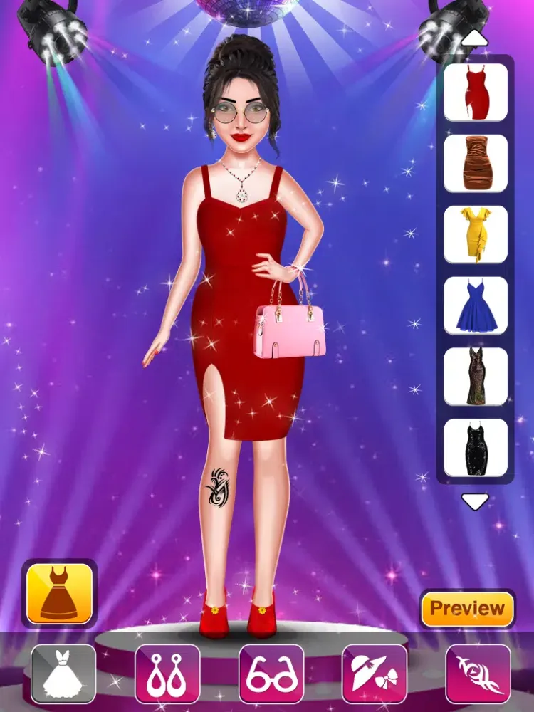 Fashion idol makeup dressup Screenshots