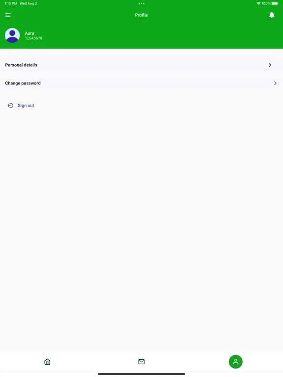 Capturas de pantalla de Aura Chatbot iPad 