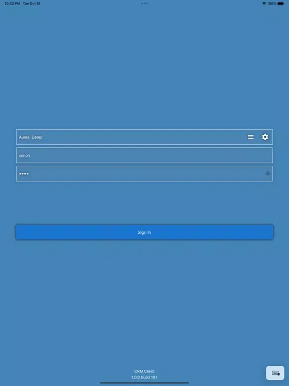 Capturas de pantalla de CRM.Client iPad 