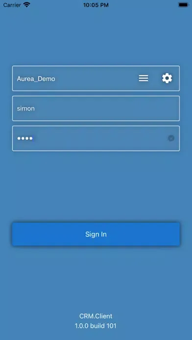 Capturas de pantalla de CRM.Client