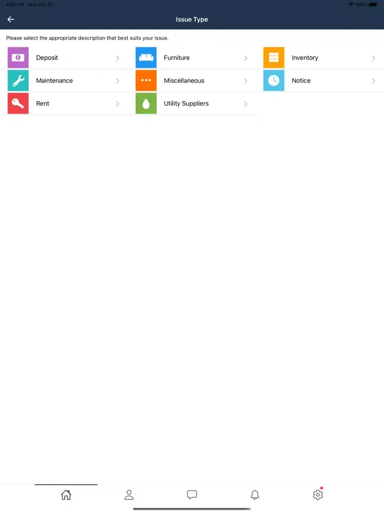 ภาพหน้าจอของ LivUp Long-Term Rental iPad