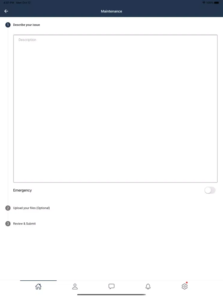 ภาพหน้าจอของ LivUp Long-Term Rental iPad