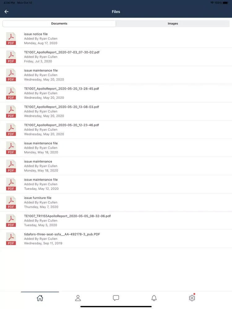 ภาพหน้าจอของ LivUp Long-Term Rental iPad