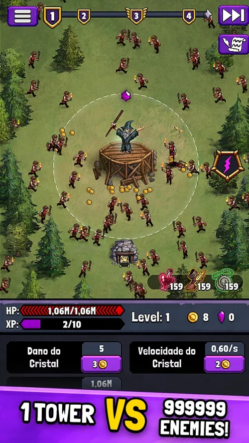 Evil Tower - Idle Defense TD-screenshot-1