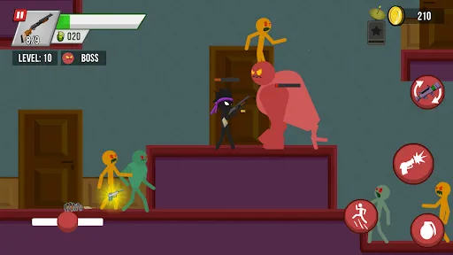 Capturas de pantalla de Stickman vs Zombies