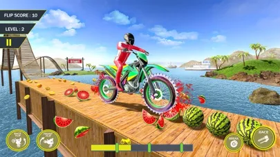 Ảnh chụp màn hình của Bike Racing Megaramp Stunts 3D