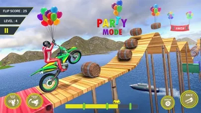 Ảnh chụp màn hình của Bike Racing Megaramp Stunts 3D