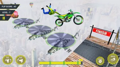 Ảnh chụp màn hình của Bike Racing Megaramp Stunts 3D