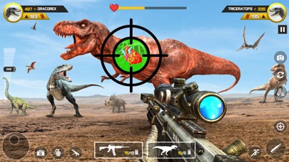 Dinosaur FPS Gun Hunting Games應用截圖
